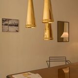 Rectangular French mirror in faux tortoiseshell