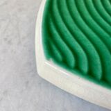 Ceramic table mat of Sarreguemines vintage design 60s