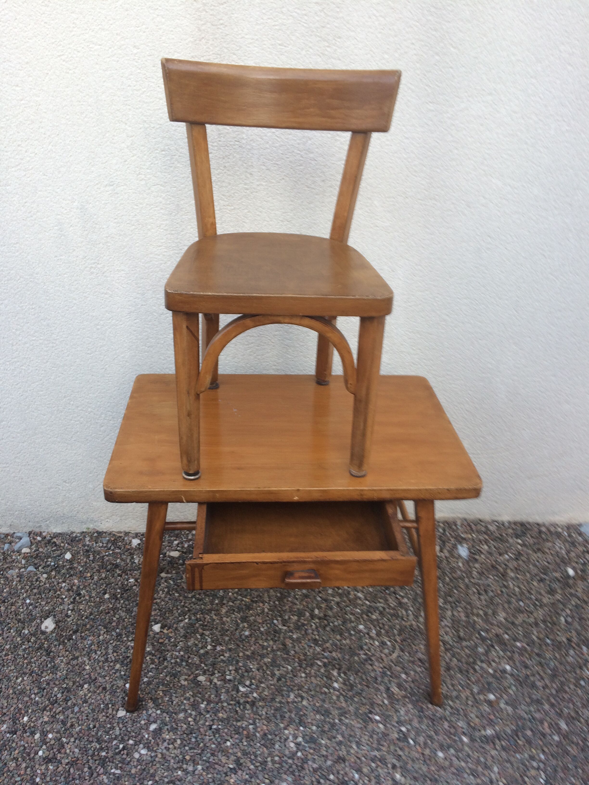Writing desk  and his chair baumann
