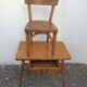 Bureau d'écolier et sa chaise Baumann