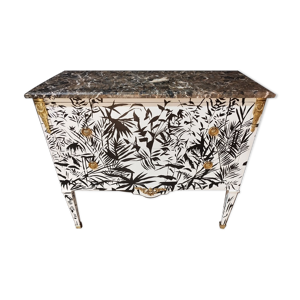 Commode sauteuse style Louis XVl