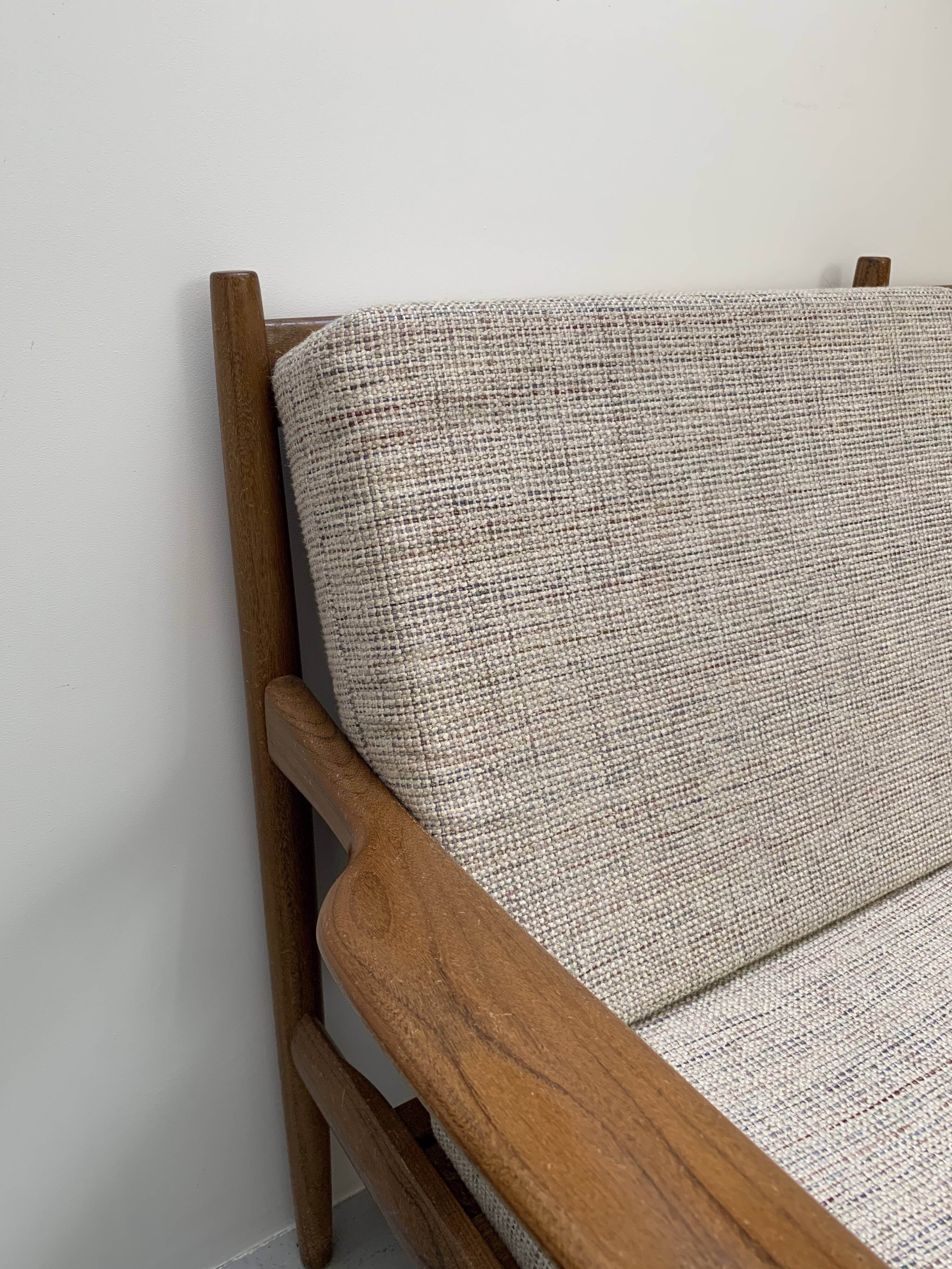 Vintage Scandinavian banquette