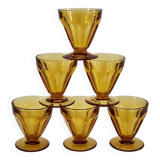 Set of 6 liquor glasses