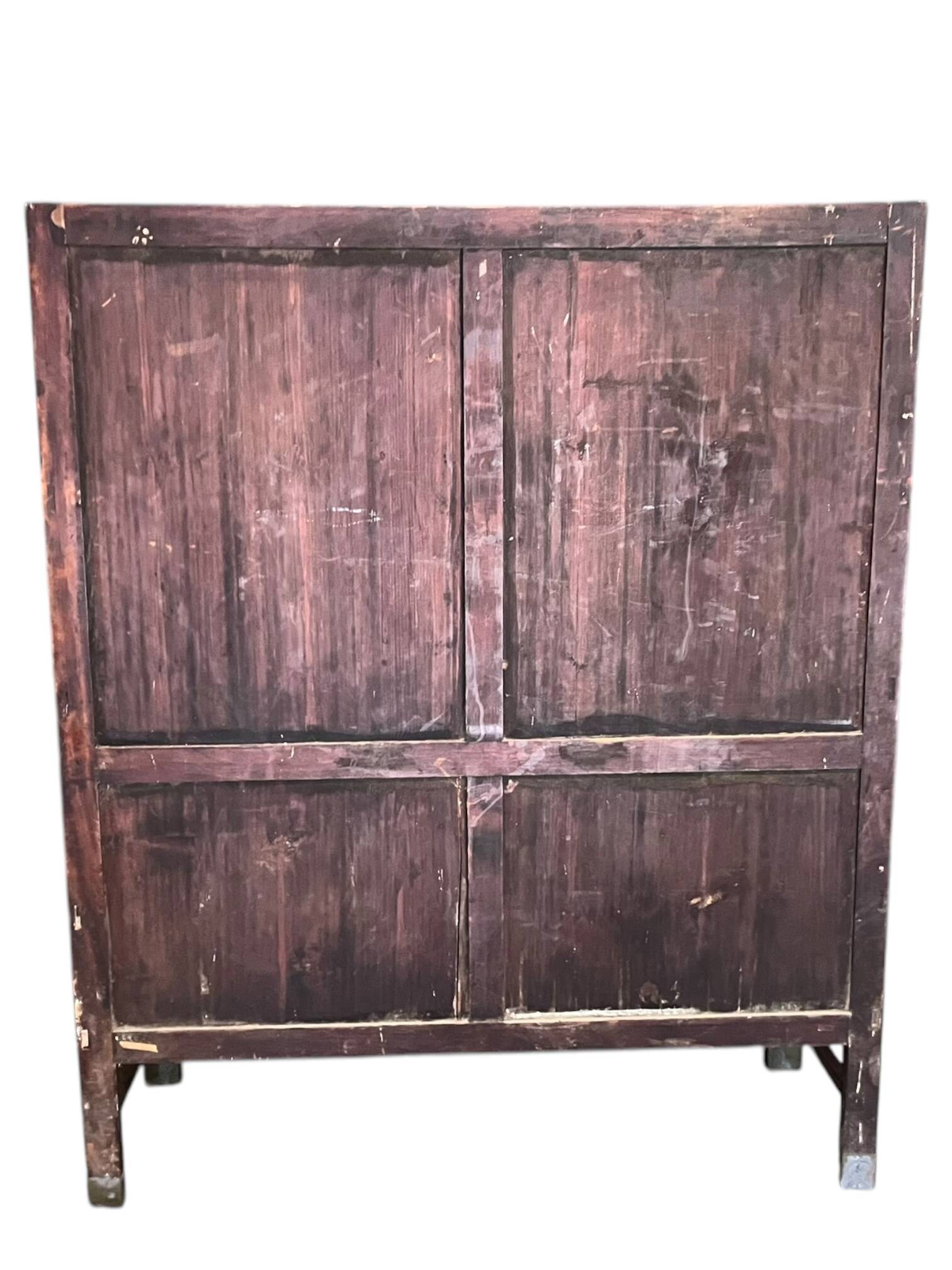 Two-part buffet - camphor wood - China