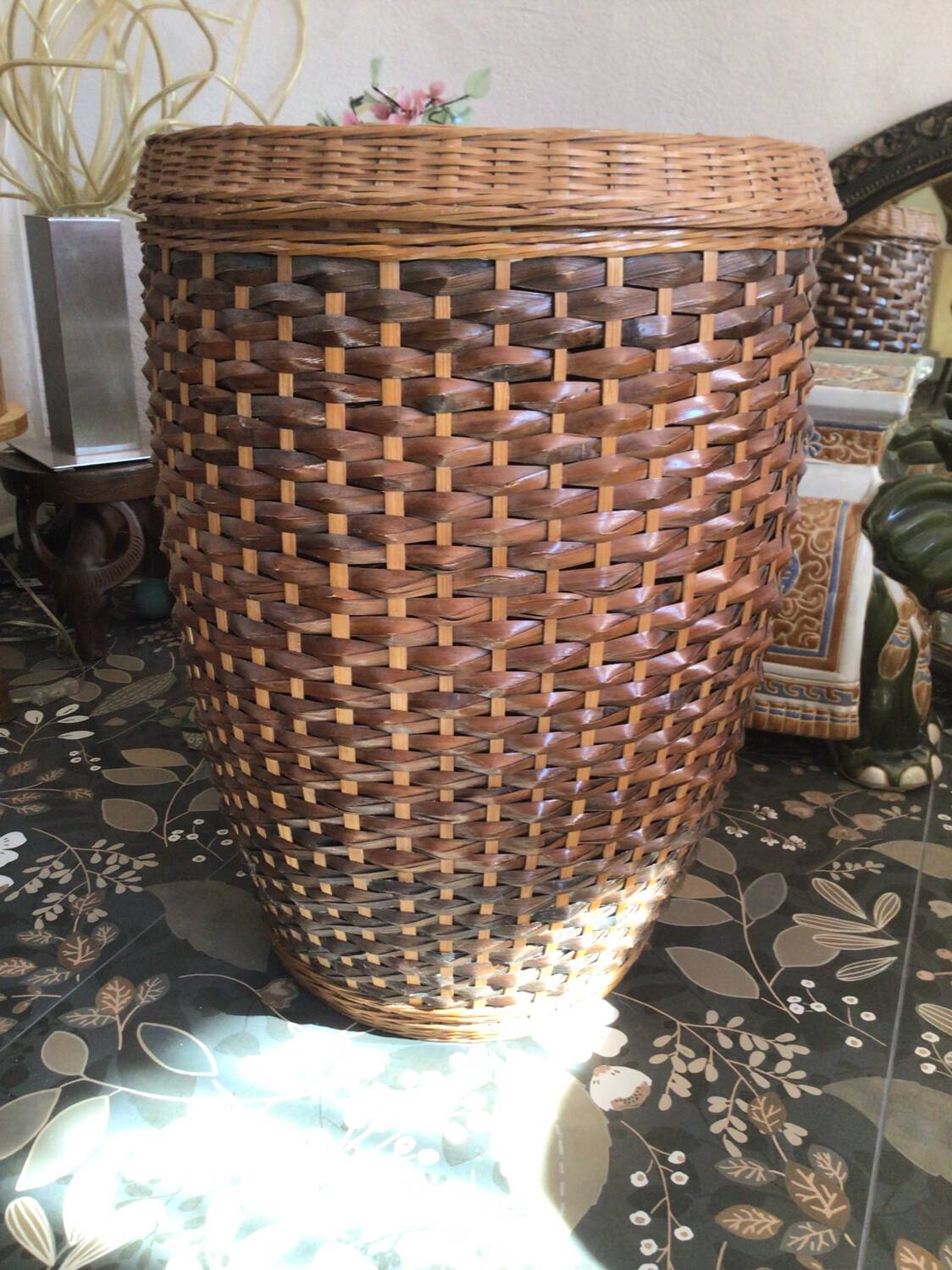 Large woven basket