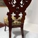 Napoleon III period armchair in carved mahogany, 19th century.