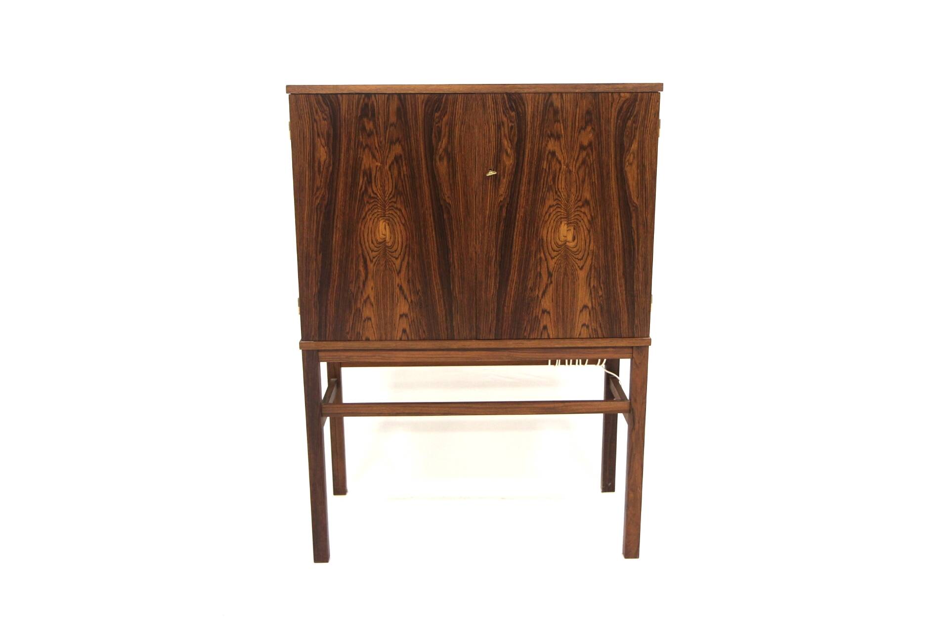 Scandinavian rosewood bar cabinet, Sweden, 1960