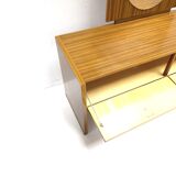 Vintage dressing table with mirror and two valves made in the 70s