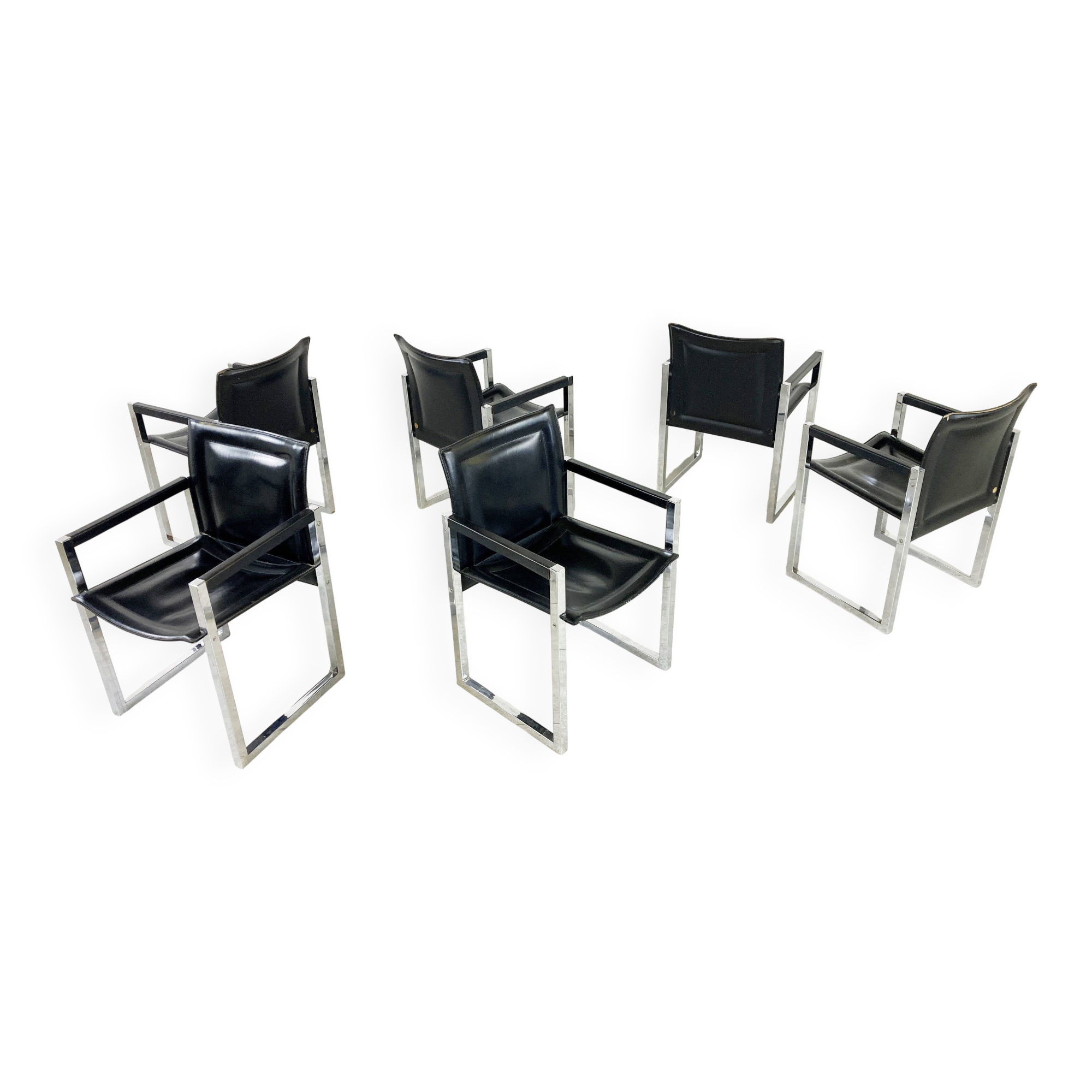 Vintage dining chairs by Arrben, 1980s