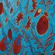 Vintage hand-embroidered Uzbek Suzani 256x305 cm