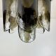Murano & Brass Ceiling Lamp by J.T. Kalmar, Austria, 1960s