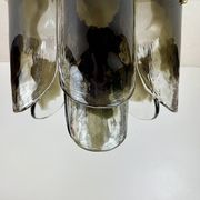 Murano & Brass Ceiling Lamp by J.T. Kalmar, Austria, 1960s