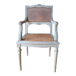 Fauteuil de bureau canné