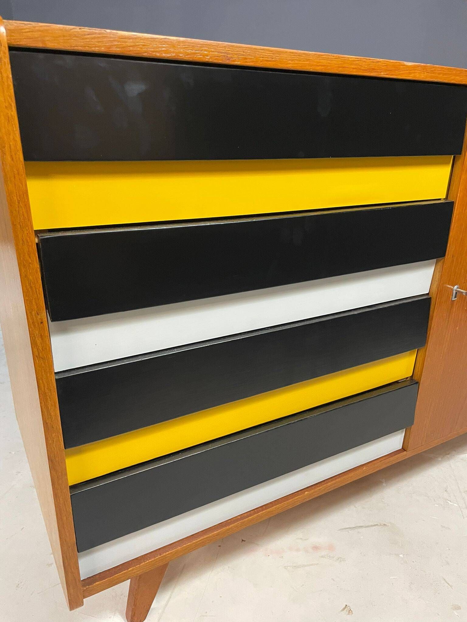 U-458 Sideboard by Jiří Jiroutek, Czechoslovakia, 1960s
