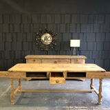 Oak farmhouse table XIXth