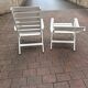 2 chaises transat des années 80