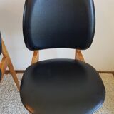 Pair of Baumann chairs model Pegasus circa 1960