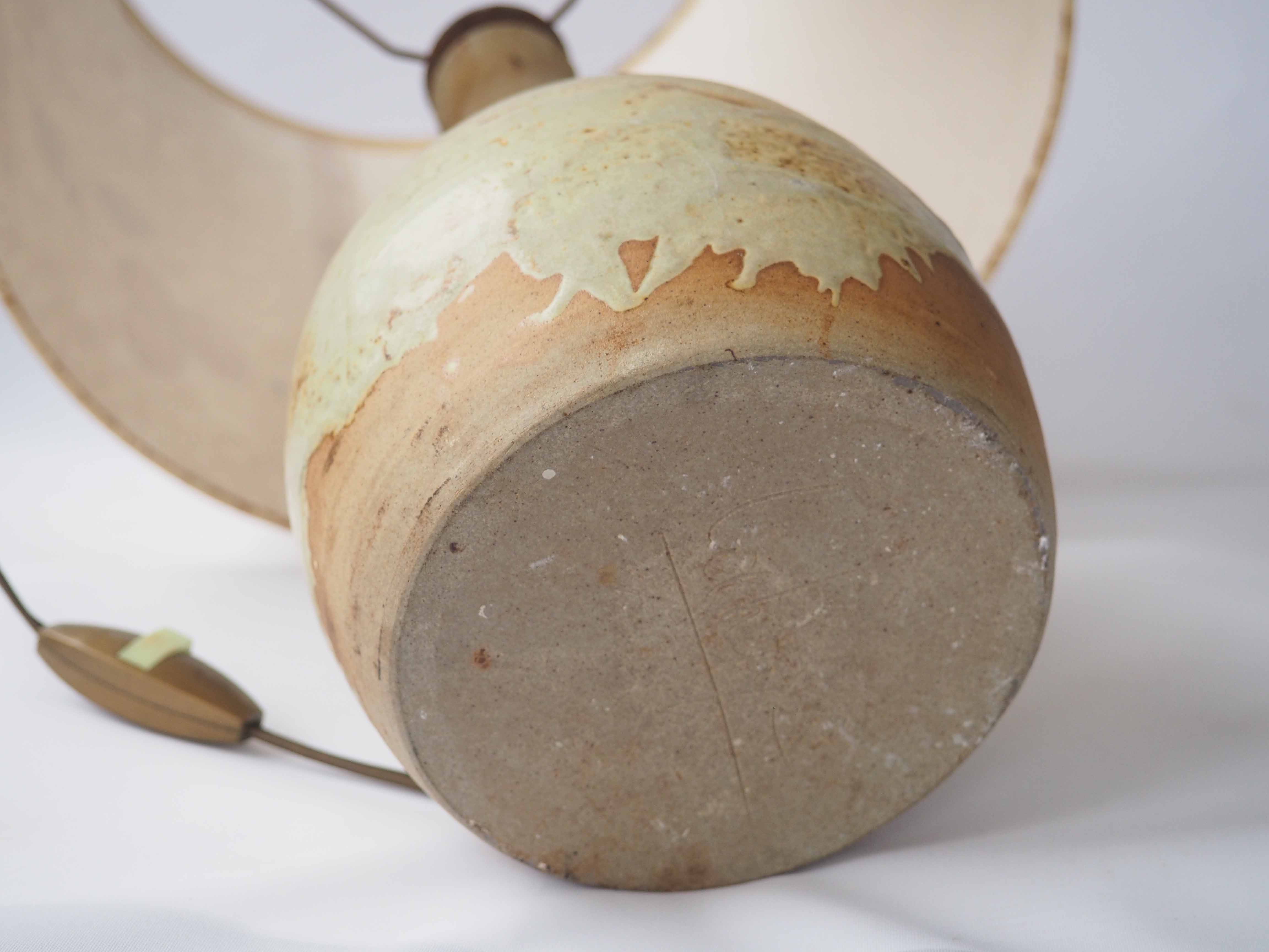 Stoneware lamp