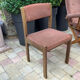 Fauteuil et 2 chaises Baumann en velours vintage