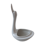 Ceramic swan planter pot cover 50s-60s