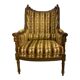 Belle bergère de style Louis XVI