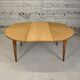 Extendable round table