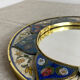Miroir en bois peint et verre