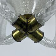 Ercole Barovier Murano glass pendant lamp Italy 1930s