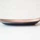 Large fish platter ceramic 1950s 1960s vintage purple & black signed years