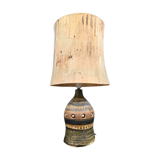 Georges pelletier - ceramic lampe updated perfect state - 1960