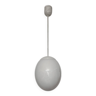 Lustre white opaline egg vintage Limburg