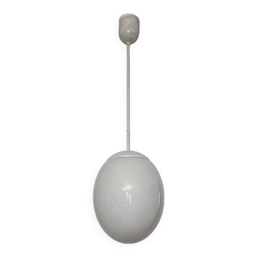 Lustre white opaline egg vintage Limburg
