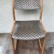 Set of 6 old Baumann chairs sled