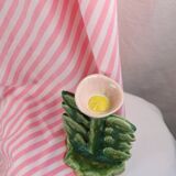 Ceramic candle holder / jewelry holder - Tulip model