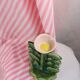 Ceramic candle holder / jewelry holder - Tulip model