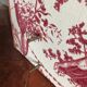 Fabric headhead Toile de Jouy