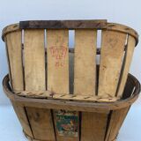 Old crates, cases of fruit or vegetables