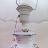 Paire de lampes de table en porcelaine Véritable Revol France