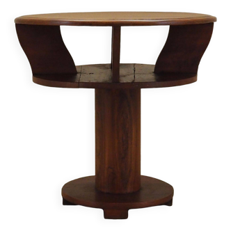 Table basse en chêne, design italien, années 1960, production : Italie