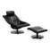 Swivel Lounge Chair and Ottoman by Takashi Okamura for Nelo Möbel Sweden