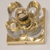 Glass Wall Sconce by Sische, Germany, 1970s