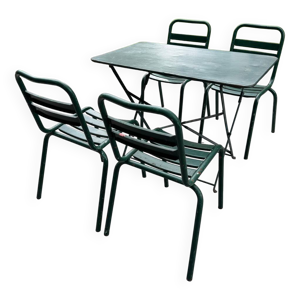 salon de jardin en métal