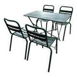 Metal garden furniture