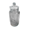 Cotton jar glass Ravenhead with cap