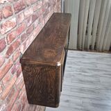 Vitrine Art déco rénovée, Pologne années 1940