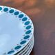 Set of 5 vintage flat plates by Hans-Theo Baumann for Thomas Germany.