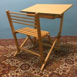 Folding 1950s desk