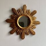 Vintage sun mirror 47x 47cm