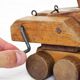 Jouet en bois label "Spielgut" tractopelle pelleteuse