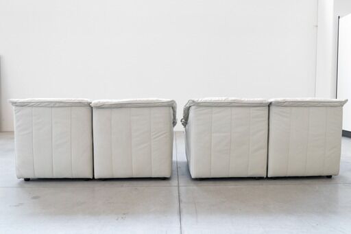 Canapés en cuir, années 1970, ensemble de 2